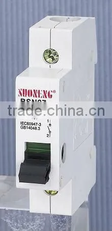 ISO9001 CE Switch Mini Circuit Breaker Isolation Switch photo-2