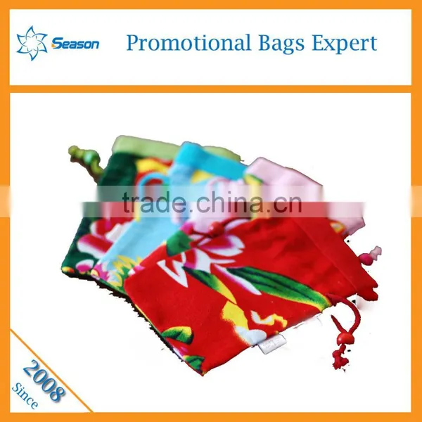 Wholesale Chinoiserie Velvet Bag Drawstring Bag Custom Candy Bag Supplier's Choice photo-2