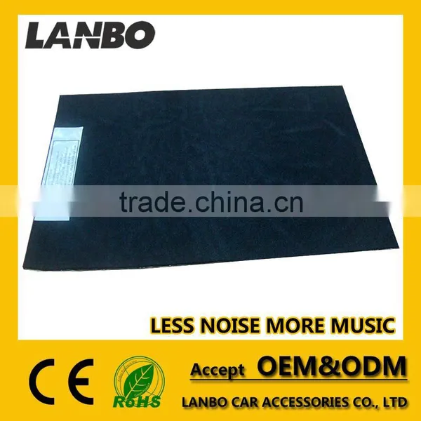 Butyl + Aluminum + Foam 3 Layers Waterproof Car Sound Deadening&absorbing Material