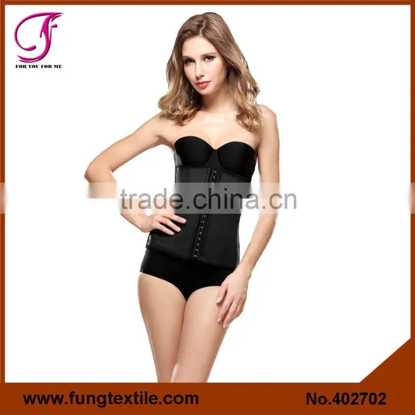4027 Woman Sport Latex Plus Size Waist Training Corset photo-5