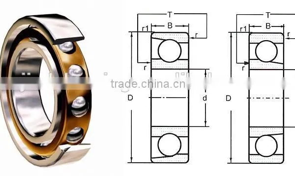 China Supplier High Quality Cheap Price Free Sample High Presion Angular Contact Ball Bearing7213AC photo-5