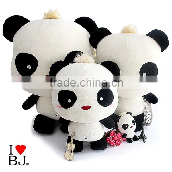 Hot Sale Customized Plush Toys I LOVE BJ Panda photo-2