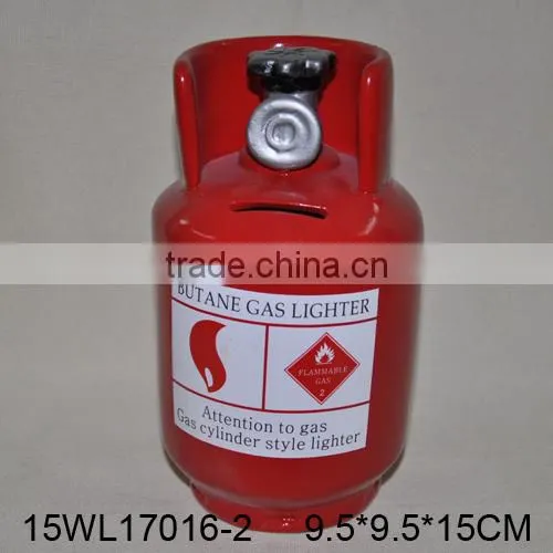 Ceramic Coin Bank With Hanging Ornament in Bright Color photo-5