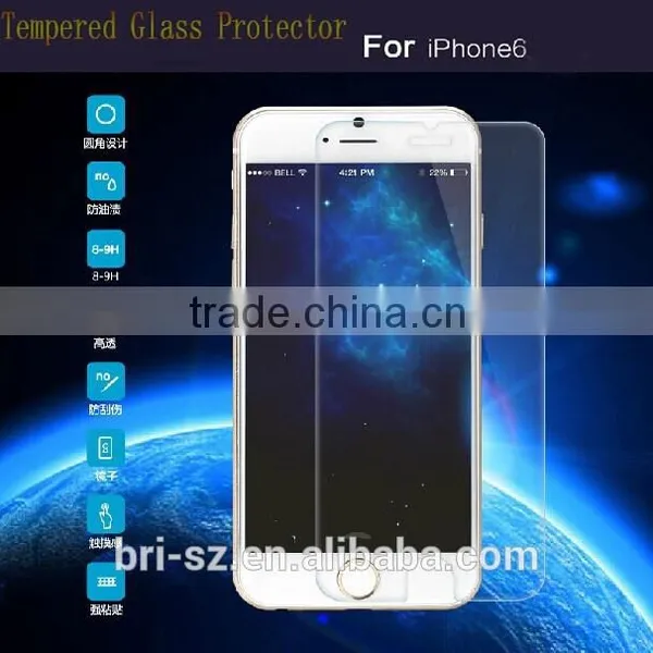 2015 New Premium Low Price China Mobile Phone Best Glass Cell Phone Screen Protector for Iphone 6 photo-6