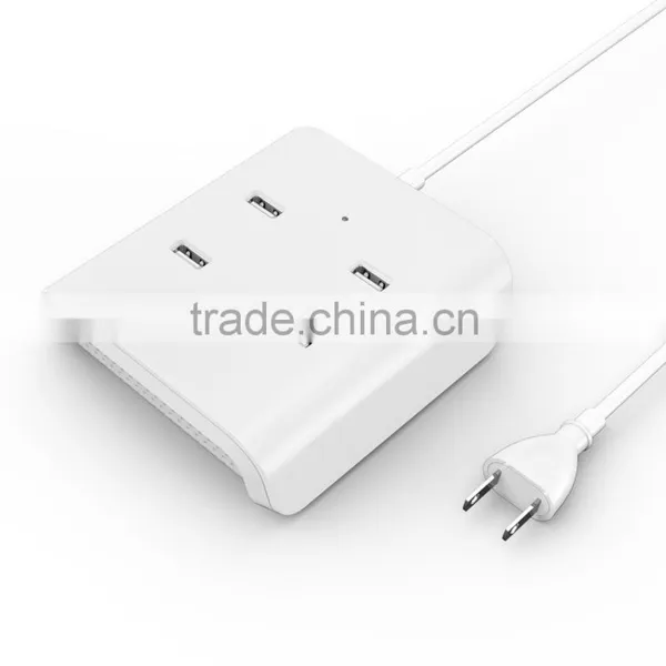 Multi Port Usb Charger 4 Ports USB Charger Quick USB Desktop Charger for IPhone IPad 8.4A USB Travel Charger for Android Samsung photo-5