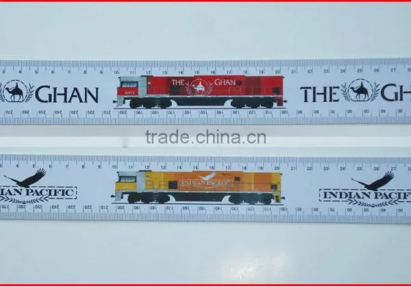 30 cm custom plastic ruler