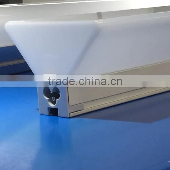 Office Simple Plastic Integrated 14W Trapezium Led Linear Light photo-4