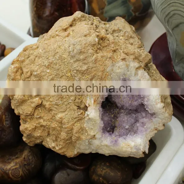Natural Rough Amethyst Agate Geode photo-2
