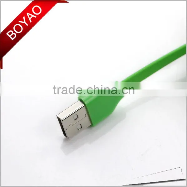 2016 Newest Design Trendy Rotating 2 in 1 Usb Cable, 360 Rotating Usb Data Cable photo-6