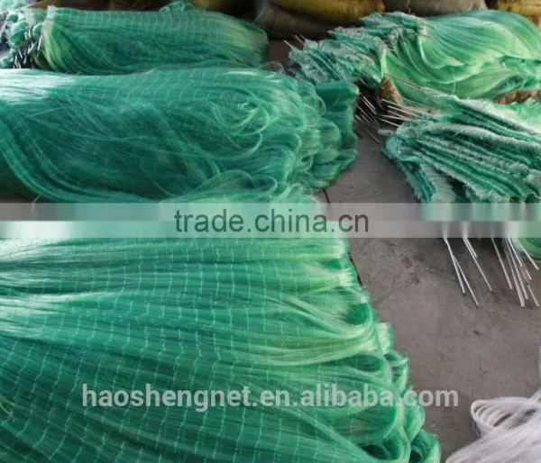 High Intensity Green Nylon Fishing Nets photo-2