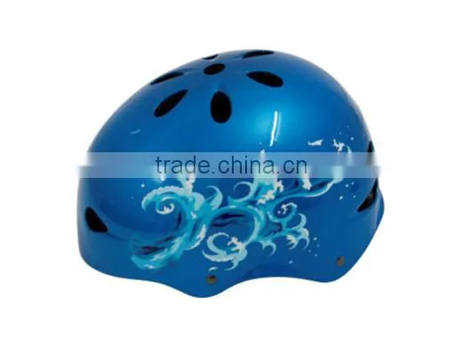 Customized Cool Graffiti Super Protective Shark Helmet For Skateboard photo-6