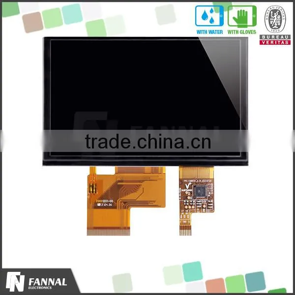 5" Tft Usb Multi Touch Screen Overlay Kit