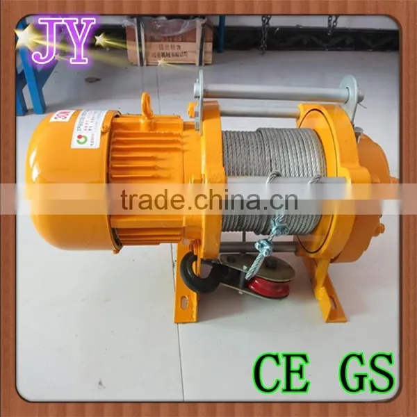 Hot Sale 500kg-1000kg Wire Rope Electric Motor Hoist/Electric Winch photo-4