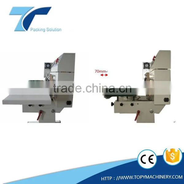 Vertical Continuous Band Double-side Heat Sealing Machine for Thick Plastic Multilayer Bag photo-4