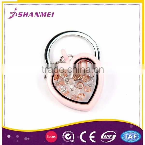 OEM Acceptable High Quality Discounted Price Cheap Fashion Heart Shape Keychain photo-6