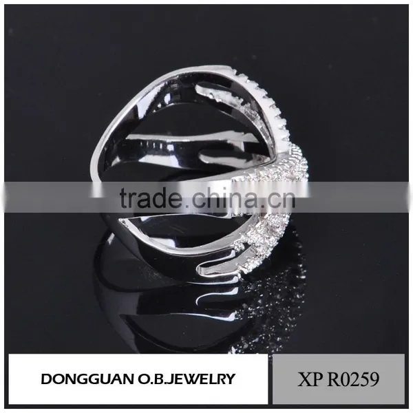 2016 High Quality Fashion Saudi Arabia White Gold Wedding Ring Price /handmade Ring Design photo-3