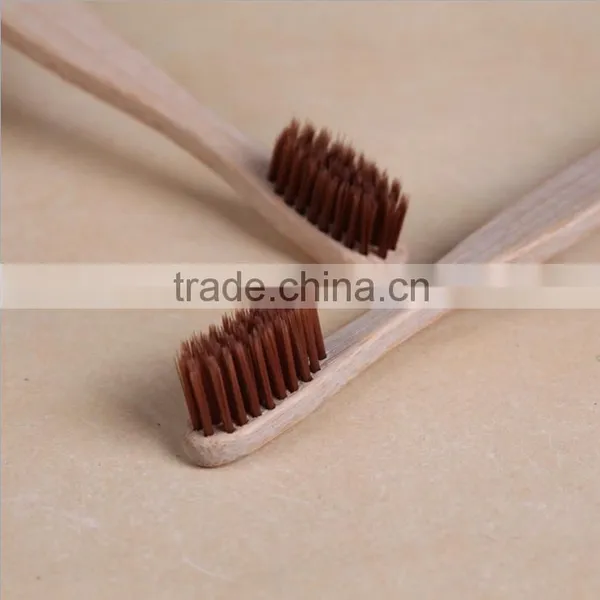 Hot Sale and Natural Cheap Bamboo Toothbrush, Disposable Charcoal Toothbrush for Hotel photo-3