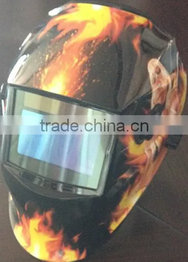 Hot Sexy Woman Sticker Attractive With Cutting&grinding Function Soft Texture Auto Darkening Welding Helmet photo-2