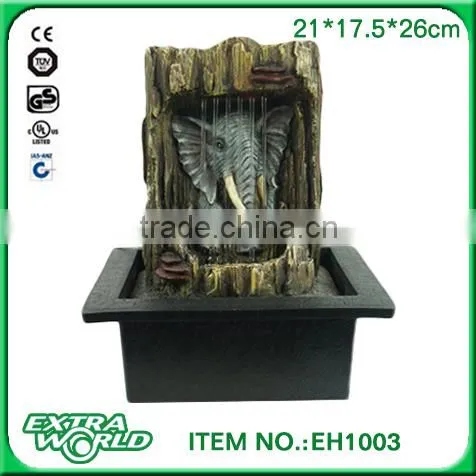 Elephant Water Fountain for Home Decoration