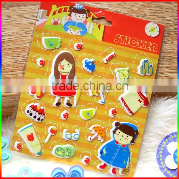 Cartoon 3D Puffy Sticker for Boys and Girls photo-2