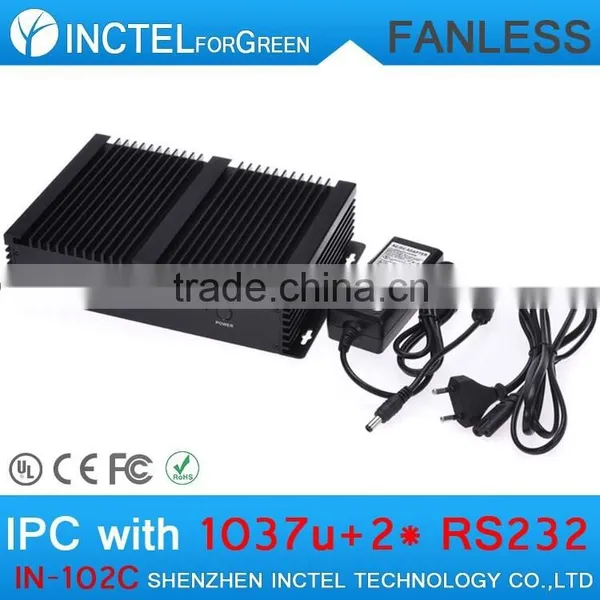Wireless Mini Computer Mini Industrial PC With 2 COM Intel Celeron 1037U Processor photo-6