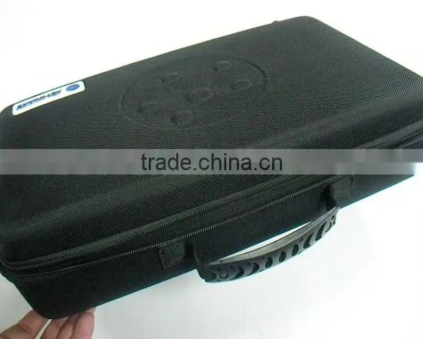 GC- Black Interior Foam and Zippered Closure Secures Portable Hard Custom EVA Foam Case photo-6