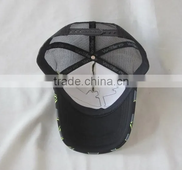 Blank Short Bill Foam Plain Trucker Cap Mesh Hat photo-4