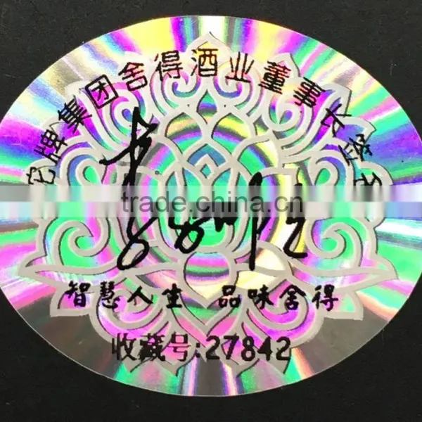 QR Code Tamper Evident Hologram Sticker With Numbering photo-5