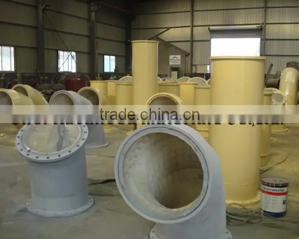 Ceramic Lined Wear Resistant Steel Pipe, Ceramic Lined Elbow photo-4