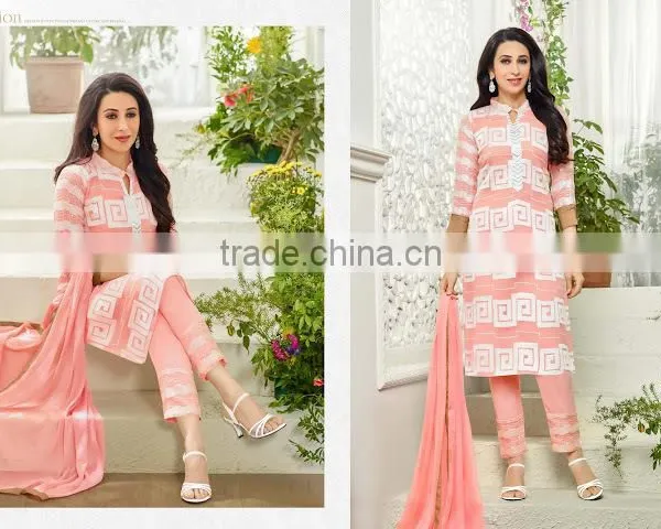 PINK NET SALWAR SUIT photo-2