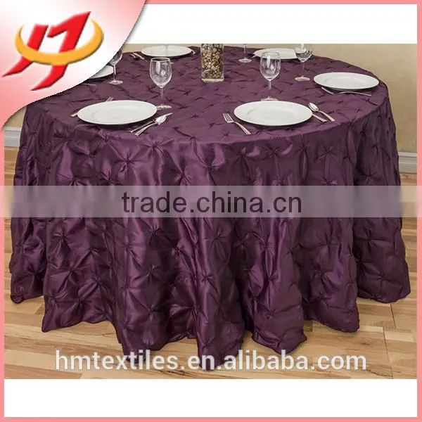 Wholesale Fancy Taffeta Table Cloth for Wedding/hotel/party photo-6