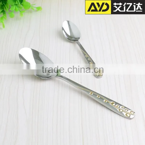 Manly Flatware Set , Gold Plated Dinnerware Set , Gold Plated Flatware photo-5
