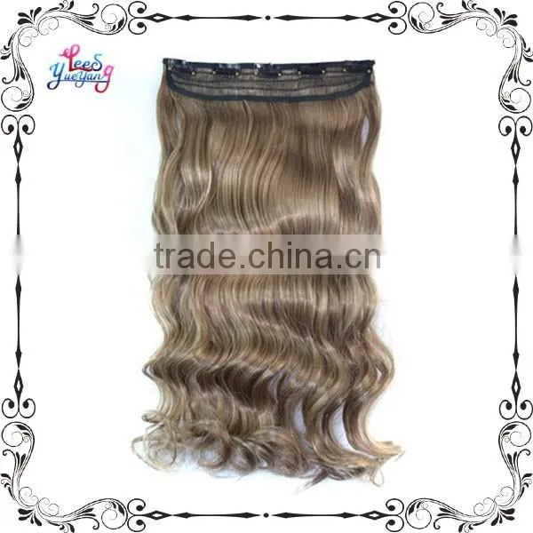 Heat Resistant Natural Loose Curly Woman Hair Extension