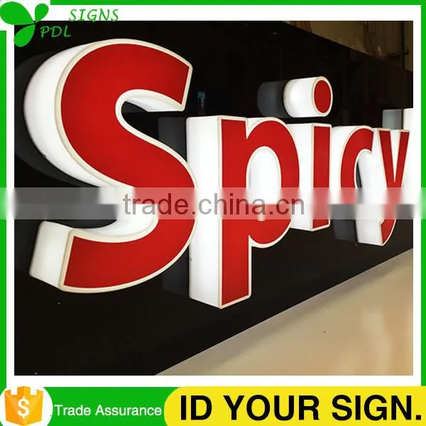 Waterproof LED Acrylic Light Letter With 50000 Hours Illuminated photo-6