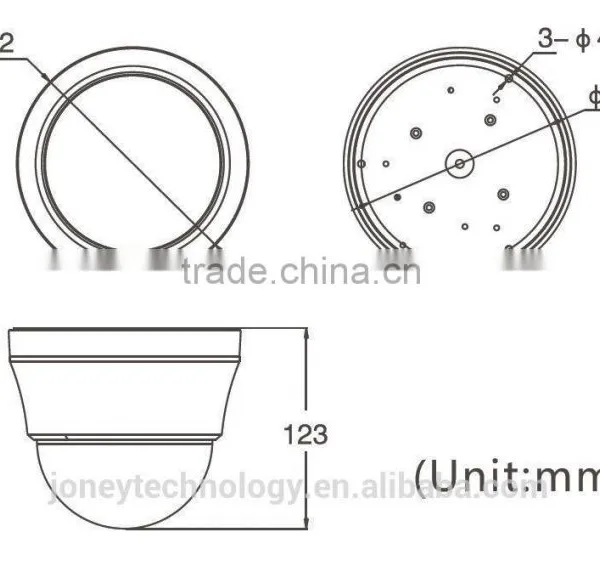 7inch MINI 2.0MP AHD IR High Speed Waterproof PTZ Camera photo-6