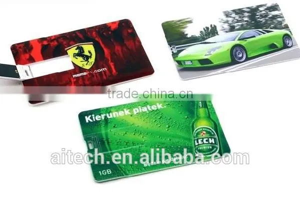 Full Color Printing Usb Card Credit Card Usb Plastic Card Usb With 4GB,8GB,16GB photo-2