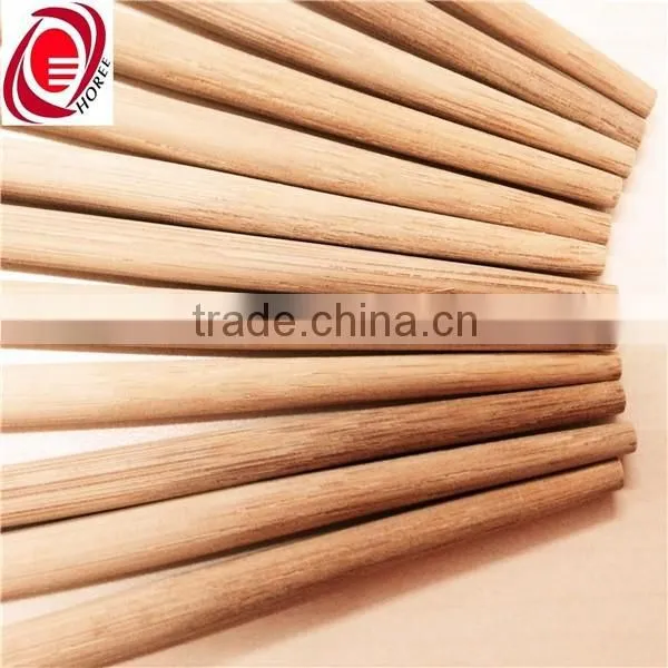 Chinese Food Grade Carbonated Round Bamboo Chopsticks photo-2