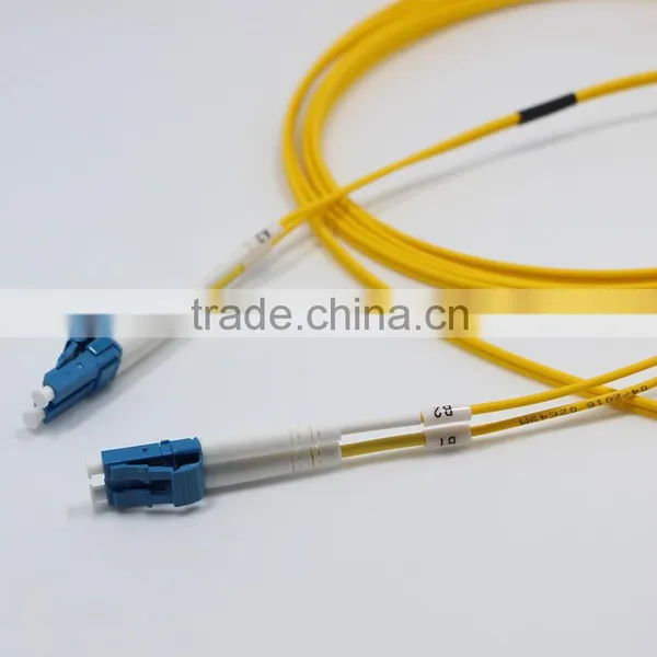 Fiber Optic SM DX LC-LC 45degree Boot Patch Lead photo-2