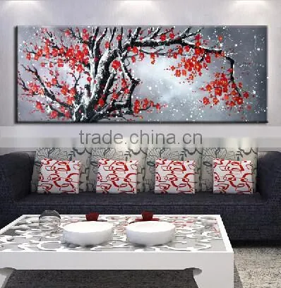 Wall Art Flower Oil Paintings for Home Decor photo-2