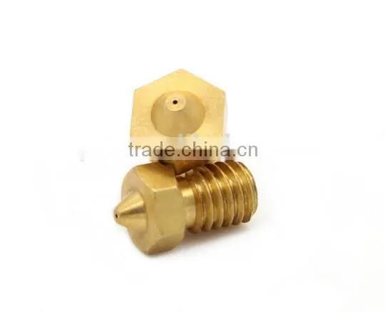 3D Printer E3D V6 &V5 J-Head Brass Nozzle Extruder Nozzles 0.2/0.3/0.4/0.5/0.8mm For 1.75/3.0mm Supplies photo-2