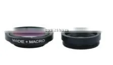 Mobile phone universal clip 4 in 1 mobile camera lens kit