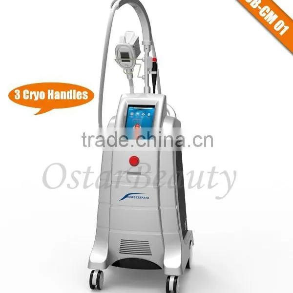 V-shape Machine Cryolipolysis Skin Cooling Vertical Fat Reduce Machine 220 / 110V photo-2