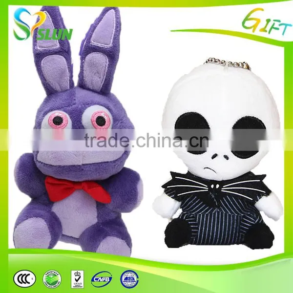 Funny Emoji Plush Keychain Keyring Toy for Kids With Factory Price photo-6