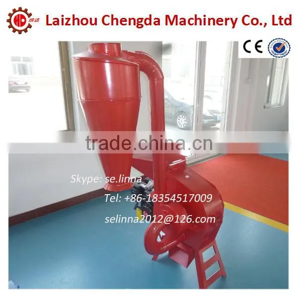 7.5hp CF198A Gasoline Engine Hammer Mill for Wood Chips/stalk/straw photo-3