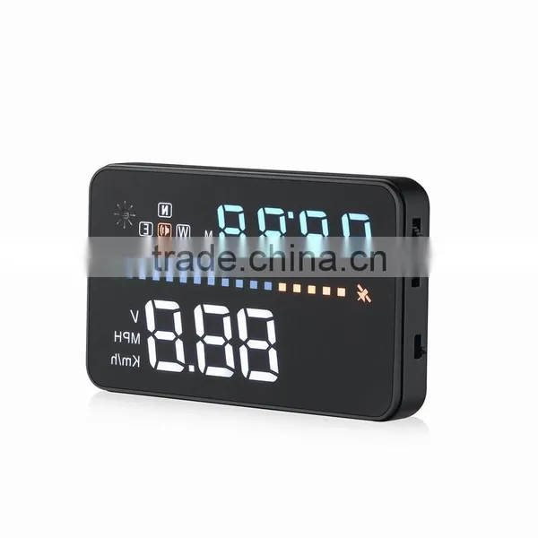 3.5 Inch Simple GPS Car Hud A3 Head up Display Windshield Projection GPS photo-3
