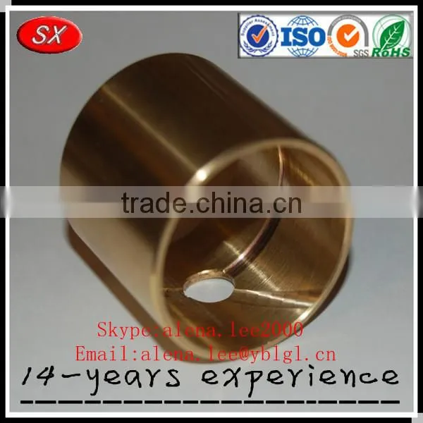Low Wear Copper Bronze Stainless Steel Aluminum Steel Brass Bushing ISO9001:2008 Passed photo-4
