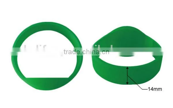 Hot Sale NTAG213 Chip RFID Silicone Wristband photo-3