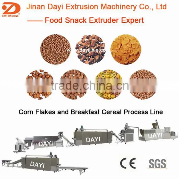 Corn Flakes Processing Line Breakfast Cereal Production Line -- Jinan DaYi Extrusion Machinery photo-3