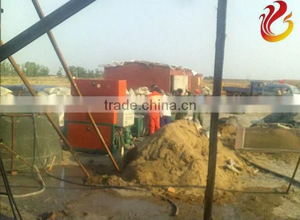 Cement foaming machine