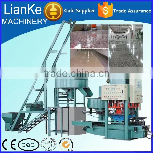 Cement Terrazzo Tiles Machine/In-Door Cement Terrazzo Tile Machine In Ethiopia/Concrete Terrazzo Tile Making Machine photo-5